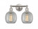 Belfast - 2 Light - 15 inch - Brushed Satin Nickel - Bath Vanity Light (3442|616-2W-SN-G105)