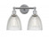 Castile - 2 Light - 15 inch - Polished Chrome - Bath Vanity Light (3442|616-2W-PC-G382)