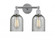 Caledonia - 2 Light - 14 inch - Polished Chrome - Bath Vanity Light (3442|616-2W-PC-G257)