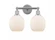 Belfast - 2 Light - 15 inch - Polished Chrome - Bath Vanity Light (3442|616-2W-PC-G101)