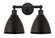 Bristol - 2 Light - 17 inch - Oil Rubbed Bronze - Bath Vanity Light (3442|616-2W-OB-MBD-75-OB)