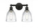 Brookfield - 2 Light - 15 inch - Oil Rubbed Bronze - Bath Vanity Light (3442|616-2W-OB-G442)