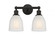 Brookfield - 2 Light - 15 inch - Oil Rubbed Bronze - Bath Vanity Light (3442|616-2W-OB-G441)