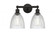 Castile - 2 Light - 15 inch - Oil Rubbed Bronze - Bath Vanity Light (3442|616-2W-OB-G382)
