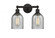 Caledonia - 2 Light - 14 inch - Oil Rubbed Bronze - Bath Vanity Light (3442|616-2W-OB-G257)