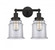 Canton - 2 Light - 15 inch - Oil Rubbed Bronze - Bath Vanity Light (3442|616-2W-OB-G182)