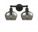 Fenton - 2 Light - 16 inch - Matte Black - Bath Vanity Light (3442|616-2W-BK-G93)