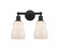 Ellery - 2 Light - 14 inch - Matte Black - Bath Vanity Light (3442|616-2W-BK-G391)