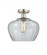 Fenton - 1 Light - 11 inch - Brushed Satin Nickel - Semi-Flush Mount (3442|616-1F-SN-G92-L)