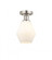 Cindyrella - 1 Light - 6 inch - Brushed Satin Nickel - Semi-Flush Mount (3442|616-1F-SN-G651-6)