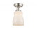 Ellery - 1 Light - 5 inch - Brushed Satin Nickel - Semi-Flush Mount (3442|616-1F-SN-G391)