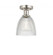 Castile - 1 Light - 6 inch - Brushed Satin Nickel - Semi-Flush Mount (3442|616-1F-SN-G382)