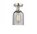Caledonia - 1 Light - 5 inch - Brushed Satin Nickel - Semi-Flush Mount (3442|616-1F-SN-G257)