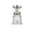 Canton - 1 Light - 5 inch - Brushed Satin Nickel - Semi-Flush Mount (3442|616-1F-SN-G184S)