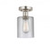 Cobbleskill - 1 Light - 5 inch - Brushed Satin Nickel - Semi-Flush Mount (3442|616-1F-SN-G112)