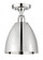 Bristol - 1 Light - 9 inch - Polished Chrome - Semi-Flush Mount (3442|616-1F-PC-MBD-9-PC)