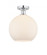Athens - 1 Light - 10 inch - Polished Chrome - Semi-Flush Mount (3442|616-1F-PC-G121-10)