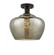 Fenton - 1 Light - 11 inch - Oil Rubbed Bronze - Semi-Flush Mount (3442|616-1F-OB-G96-L)