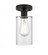 Clymer - 1 Light - 4 inch - Oil Rubbed Bronze - Semi-Flush Mount (3442|616-1F-OB-G802)