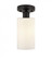 Clymer - 1 Light - 4 inch - Oil Rubbed Bronze - Semi-Flush Mount (3442|616-1F-OB-G801)