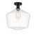 Cindyrella - 1 Light - 12 inch - Oil Rubbed Bronze - Semi-Flush Mount (3442|616-1F-OB-G652-12)