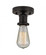 Bare Bulb - 1 Light - 2 inch - Oil Rubbed Bronze - Semi-Flush Mount (3442|616-1F-OB)