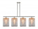 Cobbleskill - 4 Light - 48 inch - Polished Nickel - Stem hung - Island Light (3442|516-4I-PN-G116-L)