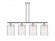Cobbleskill - 4 Light - 48 inch - Polished Chrome - Stem hung - Island Light (3442|516-4I-PC-G1113-L)