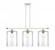 Cobbleskill - 3 Light - 36 inch - White Polished Chrome - Stem hung - Island Light (3442|516-3I-WPC-G112-L)
