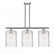 Cobbleskill - 3 Light - 36 inch - Brushed Satin Nickel - Cord hung - Island Light (3442|516-3I-SN-G1113-L)