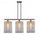 Cobbleskill - 3 Light - 36 inch - Matte Black - Stem hung - Island Light (3442|516-3I-BK-G116-L)