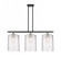 Cobbleskill - 3 Light - 36 inch - Black Antique Brass - Stem hung - Island Light (3442|516-3I-BAB-G1113-L)