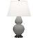 Matte Smokey Taupe Double Gourd Table Lamp (237|MST57)