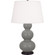 Matte Smokey Taupe Triple Gourd Table Lamp (237|MST41)