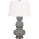 Matte Smokey Taupe Triple Gourd Table Lamp (237|MST42)