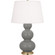 Matte Smokey Taupe Triple Gourd Table Lamp (237|MST40)