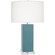 Matte Steel Blue Harvey Table Lamp (237|MOB95)