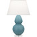Matte Steel Blue Double Gourd Table Lamp (237|MOB62)