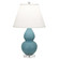 Matte Steel Blue Small Double Gourd Accent Lamp (237|MOB53)