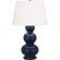 Matte Midnight Blue Triple Gourd Table Lamp (237|MMB41)