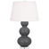 Matte Ash Triple Gourd Table Lamp (237|MCR43)