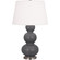 Matte Ash Triple Gourd Table Lamp (237|MCR42)