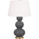 Matte Ash Triple Gourd Table Lamp (237|MCR40)