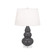 Matte Ash Small Triple Gourd Accent Lamp (237|MCR33)