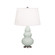 Matte Celadon Small Triple Gourd Accent Lamp (237|MCL32)
