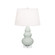 Matte Celadon Small Triple Gourd Accent Lamp (237|MCL33)