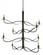8-Light Iron Telluride Foyer Chandelier (84|5728 IRON)