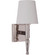 Ella 1 Light Wall Sconce in Polished Nickel (20|44601-PLN)