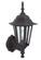 Straight Glass Cast 1 Light Small Outdoor Wall Mount in Rust (20|Z150-RT)