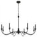 Halifax County - 8 Light, Chandelier Fixture in Metal (10|6258-076)